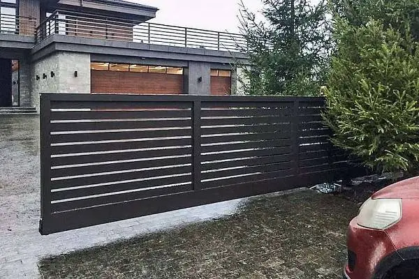 Осенние скидки на въездные ворота Prestige