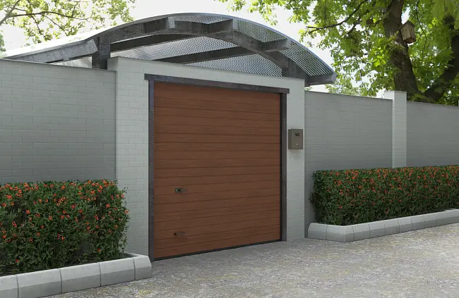 Скидка 5% на готовые секционные ворота Trend Скидка 5% на готовые секционные ворота Trend